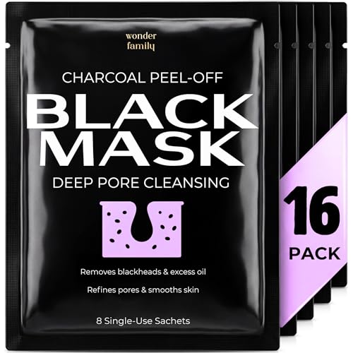 Charcoal Peel-Off Black Mask care illustration